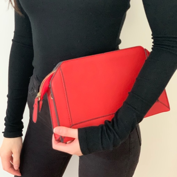 Geometric shoulder bag/clutch - Picture 3 of 3